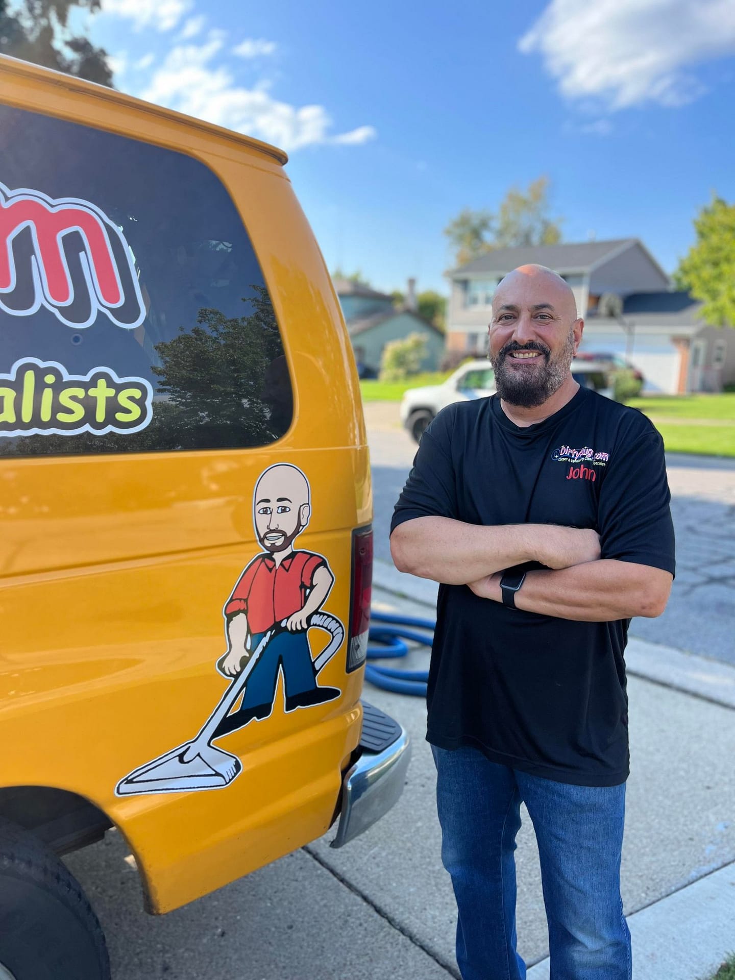 11.30 3 John Rotolo with Dirty Rugs Van